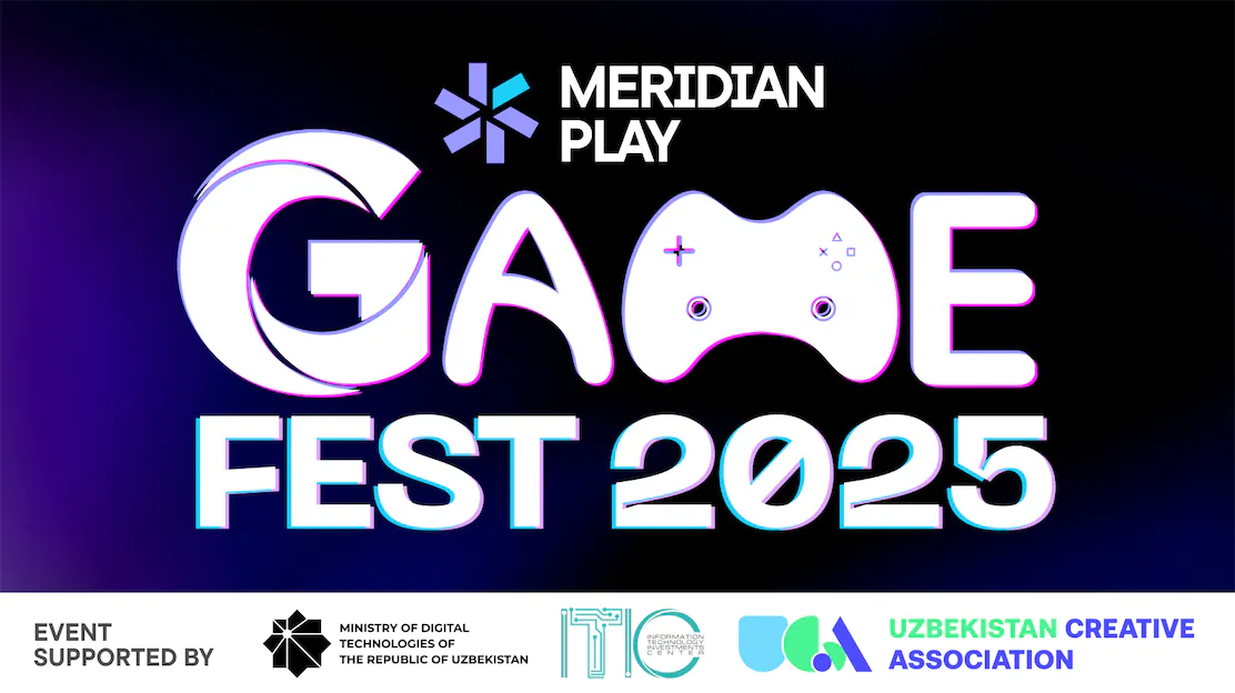 Meridian Play is excited to participate in Game & Animation Fest 2025 in Uzbekistan!